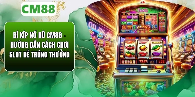 Bí Kíp Nổ Hũ CM88 – Cách Chơi Slot Hướng Dẫn Dễ Trúng Thưởng