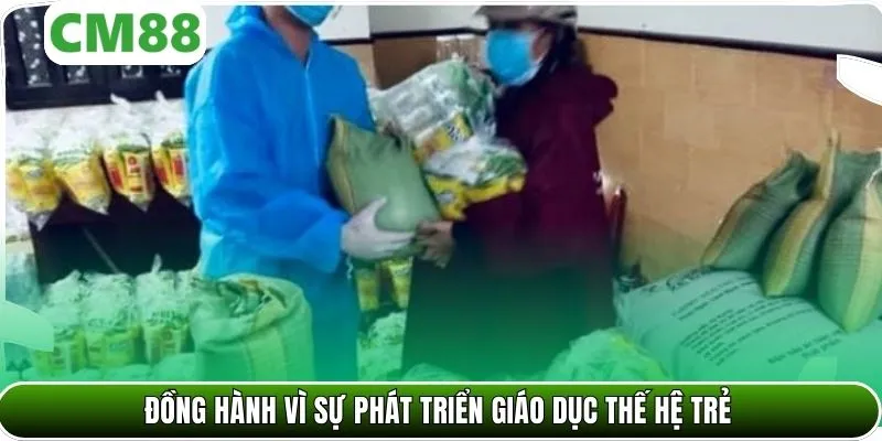 Đồng hành vì sự phát triển giáo dục thế hệ trẻ
