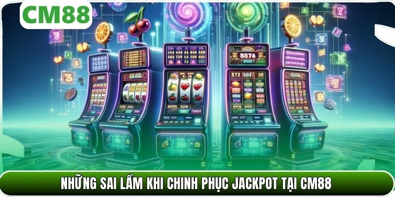 Những sai lầm khi chinh phục jackpot tại CM88
